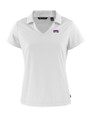 TCU Horned Frogs Cutter & Buck Daybreak Eco Recycled Womens V-neck Polo White Mannequin
