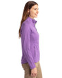 Tennessee Tech Golden Eagles Cutter & Buck Adapt Eco Knit Heather Recycled Womens Full Zip College Purple Heather Side