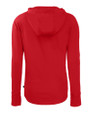 Winston-Salem State Rams Cutter & Buck Daybreak Eco Recycled Womens Full Zip Hoodie Red Mannequin Back