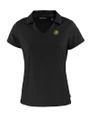 Wichita State Shockers Cutter & Buck Daybreak Eco Recycled Womens V-neck Polo Black Mannequin