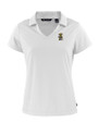 Wichita State Shockers College Vault Cutter & Buck Daybreak Eco Recycled Womens V-neck Polo White Mannequin