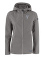 Yale Bulldogs Cutter & Buck Evoke Softshell Recycled Full Zip Womens Jacket EG_MANN_HG 