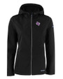 Stephen F Austin Lumberjacks Cutter & Buck Evoke Softshell Recycled Full Zip Womens Jacket BL_MANN_HG 