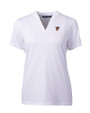 Texas Rio Grande Valley Vaqueros Cutter & Buck Forge Eco Heathered Stretch Womens Blade Top White Mannequin