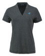 Middle Tennessee Blue Raiders Cutter & Buck Forge Eco Heathered Stretch Womens Blade Top Dark Black Heather Mannequin