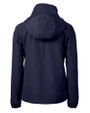 Texas Rio Grande Valley Vaqueros Cutter & Buck Charter Eco Recycled Womens Anorak Jacket Navy Blue Mannequin Back