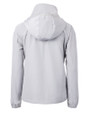 Texas Rio Grande Valley Vaqueros Cutter & Buck Charter Eco Recycled Womens Anorak Jacket Polished Medium Gray Mannequin Back