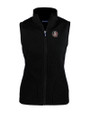 Florida State Seminoles Cutter & Buck Cascade Eco Fleece Womens Vest Black Mannequin