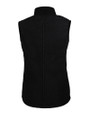 Winston-Salem State Rams Cutter & Buck Cascade Eco Fleece Womens Vest Black Mannequin Back