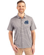 Old Dominion Monarchs College Vault - Cutter & Buck Forge Eco Heather Stripe Stretch Recycled Mens Polo Elemental Grey Heather Front