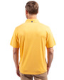 Virginia Military Institute Keydets Cutter & Buck Forge Eco Stretch Recycled Mens Polo College Gold Heather Back