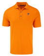 Texas Rio Grande Valley Vaqueros Cutter & Buck Forge Eco Stretch Recycled Mens Polo Orange Burst Mannequin