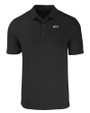 NYU Violets Cutter & Buck Forge Eco Stretch Recycled Mens Polo BL_MANN_HG 