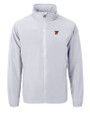 Texas Rio Grande Valley Vaqueros Cutter & Buck Charter Eco Recycled Mens Full-Zip Jacket Polished Medium Gray Mannequin