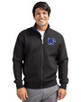 Memphis Tigers Cutter & Buck Roam Epic Versatility Recycled Full Zip Mens Jacket Black Front