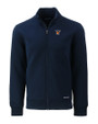 Texas Rio Grande Valley Vaqueros Cutter & Buck Roam Epic Versatility Recycled Full Zip Mens Jacket Navy Blue Mannequin