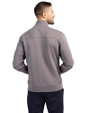 South Florida Bulls Cutter & Buck Roam Epic Versatility Recycled Full Zip Mens Jacket Elemental Grey Back