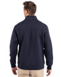 Northern Arizona Lumberjacks College Vault Cutter & Buck Roam Epic Versatility Recycled Full Zip Mens Jacket Navy Blue Back