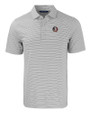 Florida State Seminoles Cutter & Buck Forge Eco Double Stripe Stretch Recycled Mens Polo Polished/White Mannequin