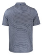 Texas Rio Grande Valley Vaqueros Cutter & Buck Forge Eco Double Stripe Stretch Recycled Mens Polo Navy Blue/White Mannequin Back