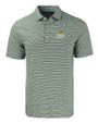 UNC Wilmington Seahawks Cutter & Buck Forge Eco Double Stripe Stretch Recycled Mens Polo HTWH_MANN_HG 