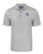 Saint Louis Billikens Cutter & Buck Pike Eco Tonal Geo Print Stretch Recycled Mens Big & Tall Polo Elemental Grey Mannequin