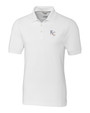 Kansas City Royals Stars & Stripes Cutter & Buck Advantage Tri-Blend Pique Mens Big and Tall Polo WH_MANN_HG 1