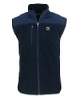 Navy Midshipmen Cutter & Buck Cascade Eco Sherpa Mens Big and Tall Fleece Vest NVBU_MANN_HG 