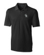 Colorado Rockies City Connect Cutter & Buck Forge Stretch Mens Big and Tall Polo Black Mannequin