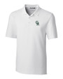 Colorado Rockies City Connect Cutter & Buck Forge Stretch Mens Big and Tall Polo White Mannequin