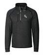 Chicago White Sox City Connect Cutter & Buck Mainsail Sweater-Knit Mens Half Zip Pullover Jacket CCH_MANN_HG 1