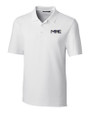 Milwaukee Brewers City Connect Cutter & Buck Forge Stretch Mens Polo White Mannequin