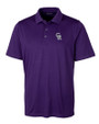Colorado Rockies City Connect Cutter & Buck Forge Stretch Mens Polo College Purple Mannequin