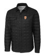 San Francisco Giants City Connect Cutter & Buck Rainier PrimaLoft® Mens Big and Tall Eco Insulated Quilted Shirt Jacket BL_MANN_HG 1