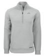Los Angeles Chargers Cutter & Buck Roam Epic Versatility Recycled Quarter Zip Mens Pullover Solitare Mannequin