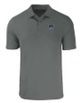 New Hampshire Wildcats College Vault Cutter & Buck Forge Eco Stretch Recycled Mens Polo Elemental Grey Mannequin