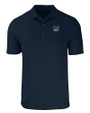 New Hampshire Wildcats College Vault Cutter & Buck Forge Eco Stretch Recycled Mens Polo Navy Blue Mannequin