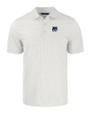 New Hampshire Wildcats College Vault Cutter & Buck Pike Eco Symmetry Print Stretch Recycled Mens Big & Tall Polo White/Polished Mannequin