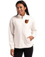 Baltimore Orioles Cutter & Buck Roam Epic Versatility Full Zip Recycled Womens Jacket Shell Front