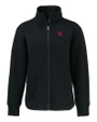 Nebraska Cornhuskers College Vault Cutter & Buck Roam Epic Versatility Full Zip Recycled Womens Jacket Black Mannequin