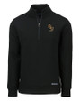 Florida State Seminoles Alumni Cutter & Buck Roam Eco Recycled Quarter Zip Mens Pullover BL_MANN_HG 