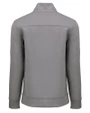 Nebraska Cornhuskers College Vault Cutter & Buck Roam Eco Recycled Quarter Zip Mens Pullover Elemental Grey Mannequin Back