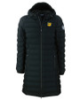 Baylor Sailor Bear College Vault Cutter & Buck Mission Ridge Repreve Eco Insulated Womens Long Puffer Jacket BL_MANN_HG 