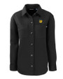 Baylor Sailor Bear College Vault Cutter & Buck Roam Eco Recycled Womens Shirt Jacket BL_MANN_HG 