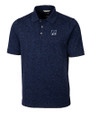 New Hampshire Wildcats College Vault Cutter & Buck Advantage Cotton-Blend Pique Mens Space-Dye Polo Dark Liberty Navy Mannequin