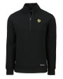 Cal Poly Mustangs Cutter & Buck Roam Eco Recycled Quarter Zip Mens Pullover BL_MANN_HG 