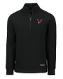 Eastern Washington Eagles Cutter & Buck Roam Eco Recycled Quarter Zip Mens Pullover BL_MANN_HG 