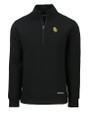Baylor Bears Cutter & Buck Roam Eco Recycled Quarter Zip Mens Pullover BL_MANN_HG 