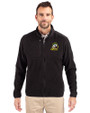 Oregon Ducks Cutter & Buck Cascade Eco Fleece Mens Full Zip Jacket Black Front