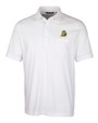 Oregon Ducks Cutter & Buck Advantage Tri-Blend Jersey Mens Pocket Polo White Mannequin